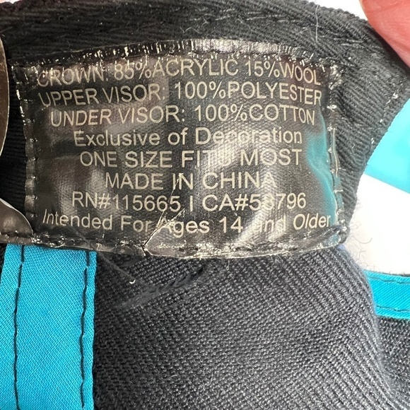 Adult Rick & Morty Snap Back Hat Ball Cap Adult Swim Festival EDC Rave - Picture 8 of 8